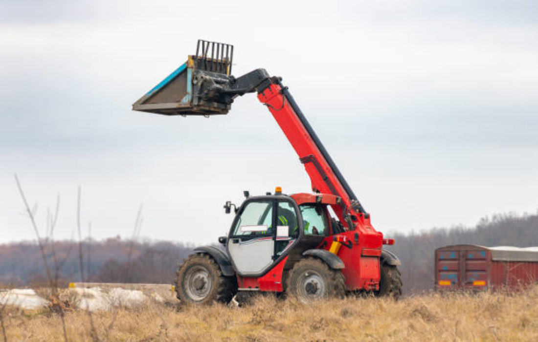 Rough Terrain Telescopic Lift Truck